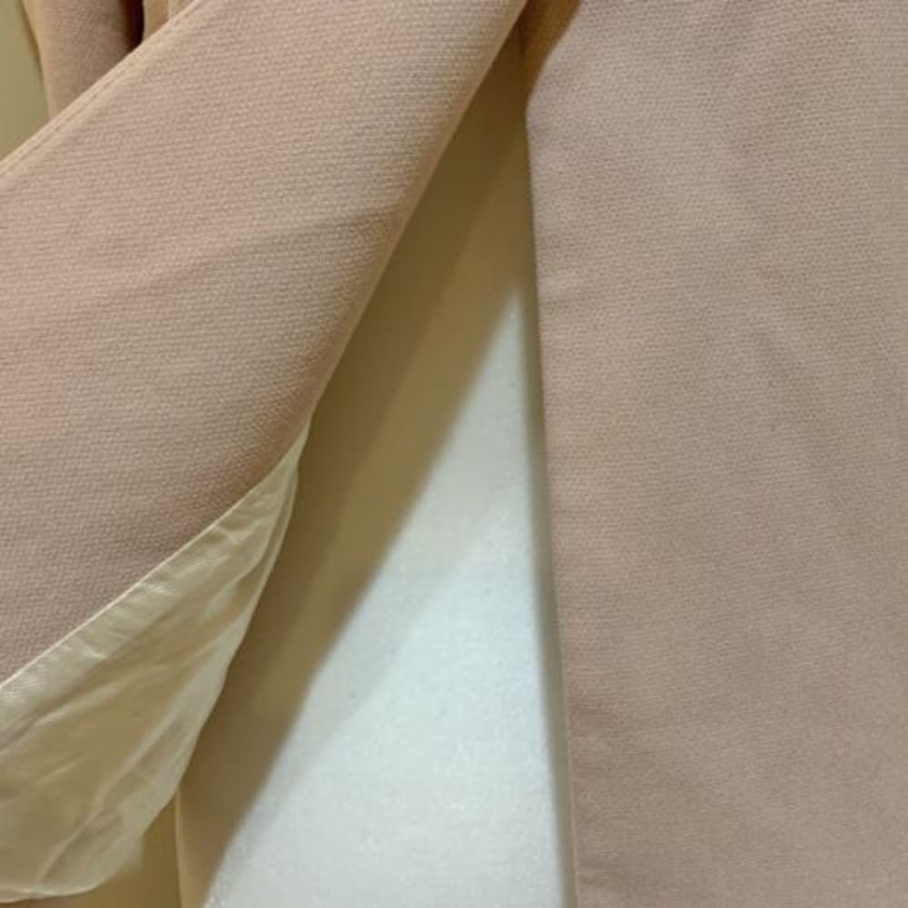 Zara Blazer 2-Button Bell Sleeve Coat Nude Pink Women’s Small Overcoat Button Up - Picture 11 of 14